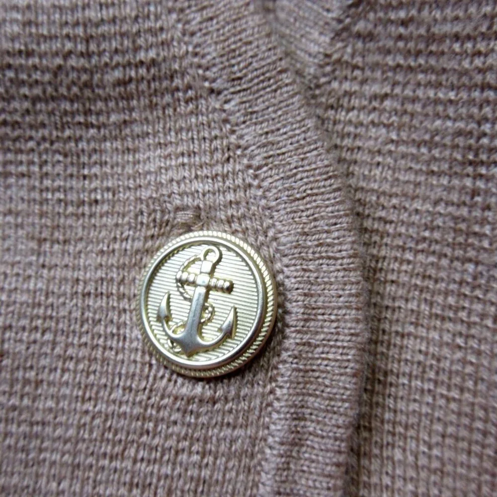NWT J.Crew Giselle V-neck Sweater-Blazer in Heather Khaki Knit Cardigan S